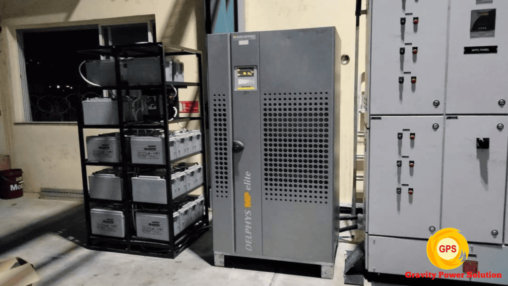 Redundant online UPS systems installed for industrial backup power in Chennai